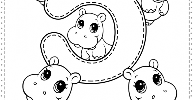 Number 5 preschool printable worksheets and free coloring pages