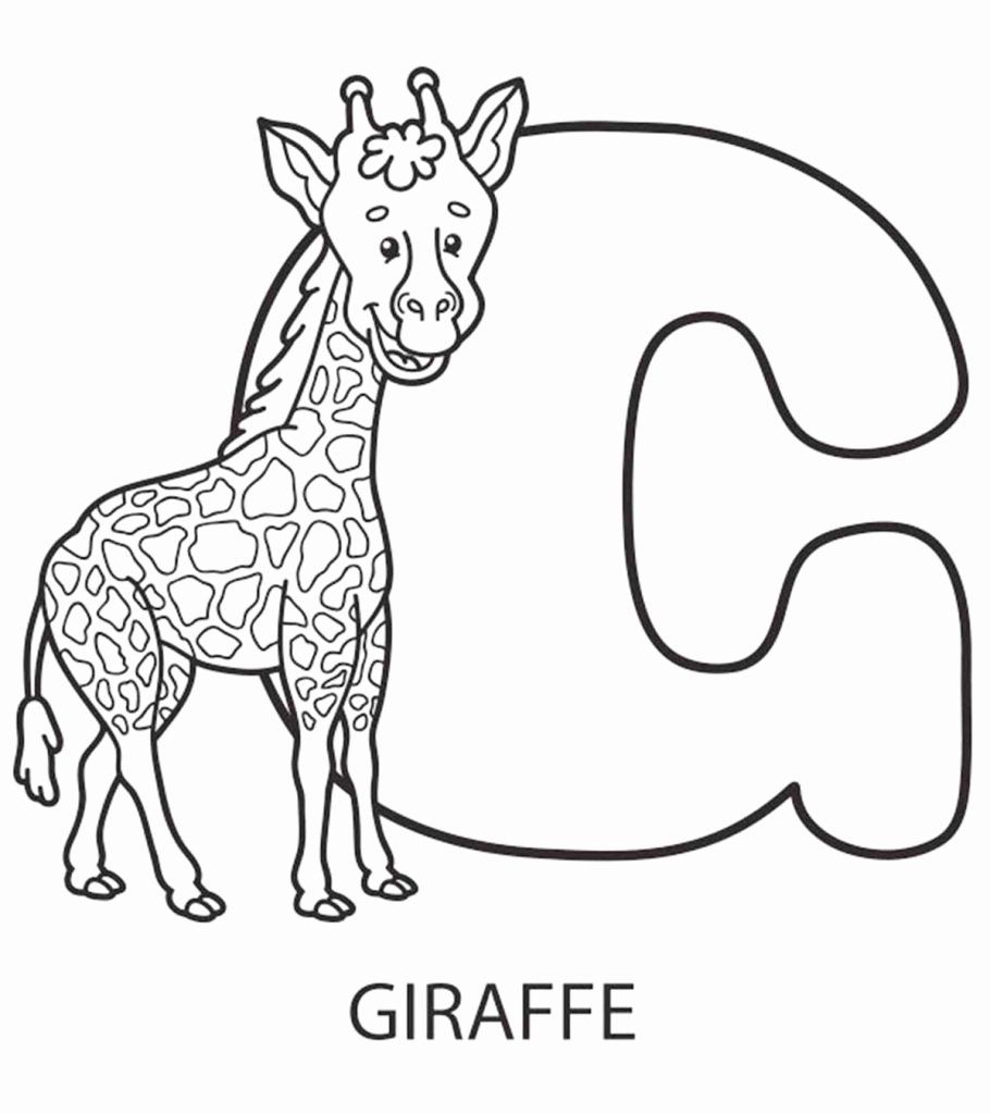 Alphabet Coloring Pages For Toddlers