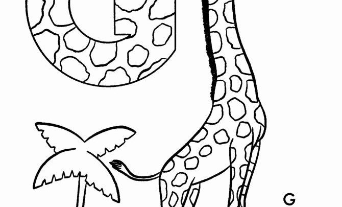 Alphabet Coloring Pages for toddlers